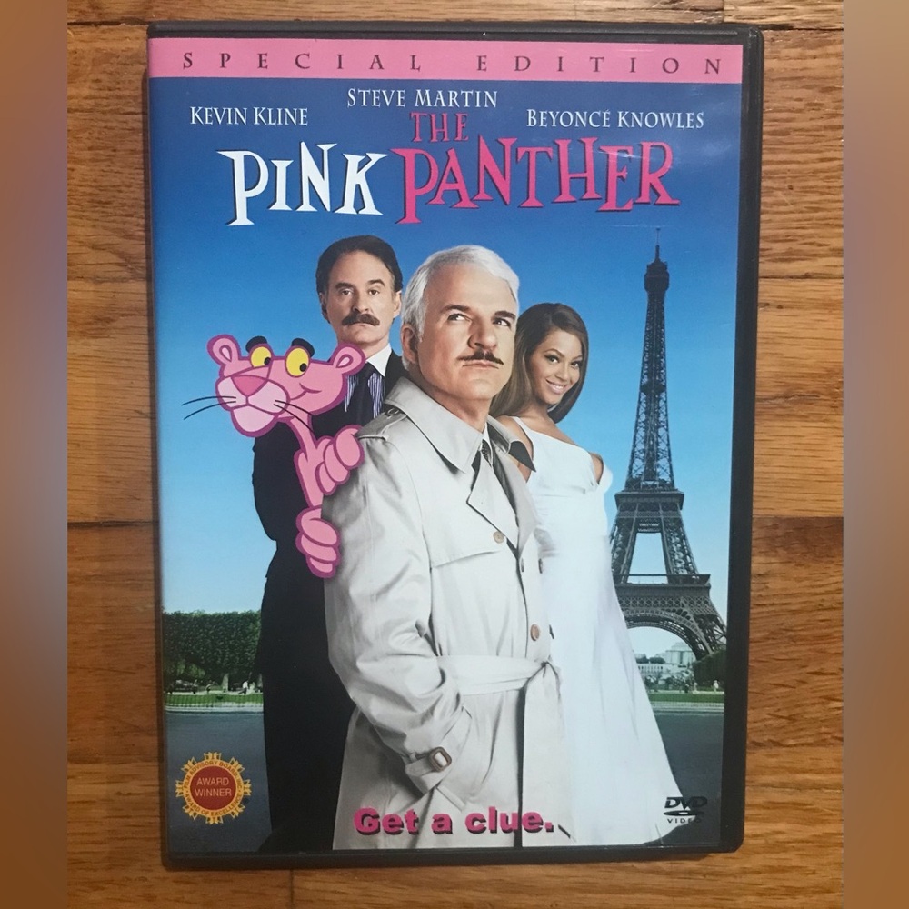 🖤5 for $20- The Pink Panther DVD PG Comedy Steve Martin Kevin Kline Shawn Levy